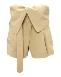 J.W.Anderson Shorts im Trenchcoat-Look mit Umschlagdetail Brown