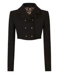 Dolce & Gabbana Zweireihige Jacke Black