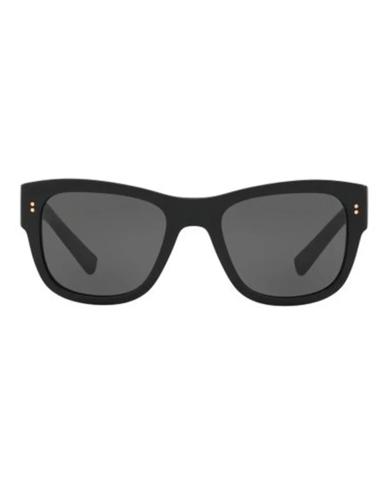 Dolce & Gabbana Quadratische Sonnenbrille DG4338 Black