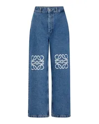 Loewe Baggy-Jeans Anagram Blue