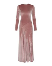 Eudon Choi Greta langes Kleid Pink