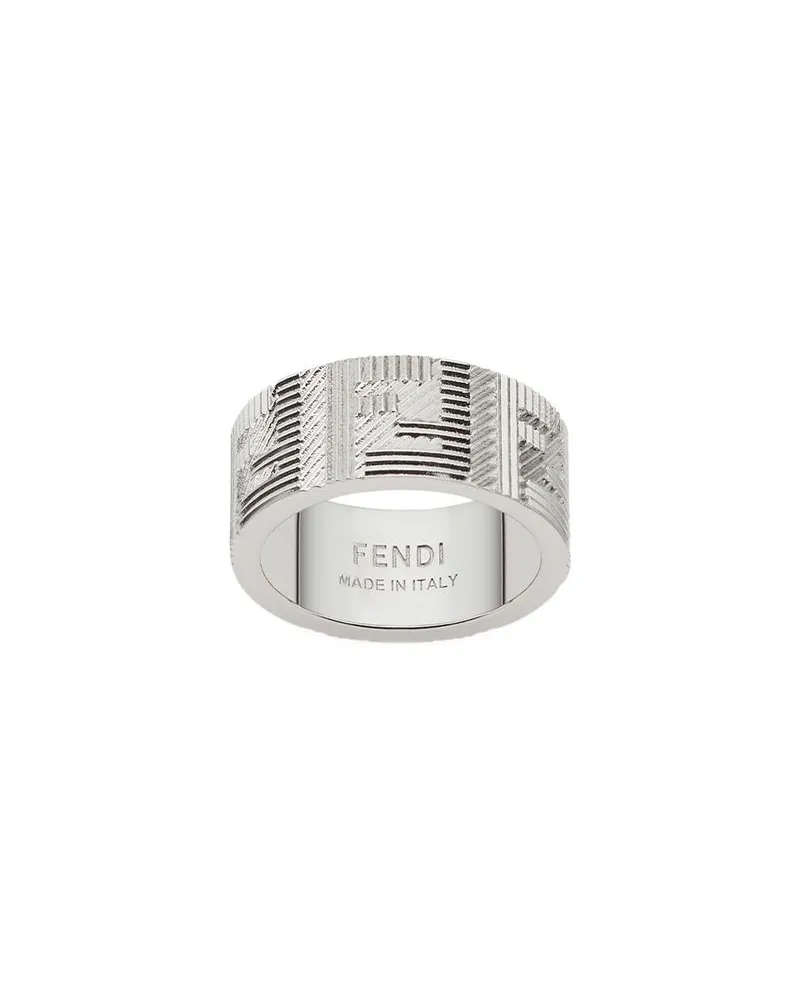 Fendi Ring Fendi Shadow Silver