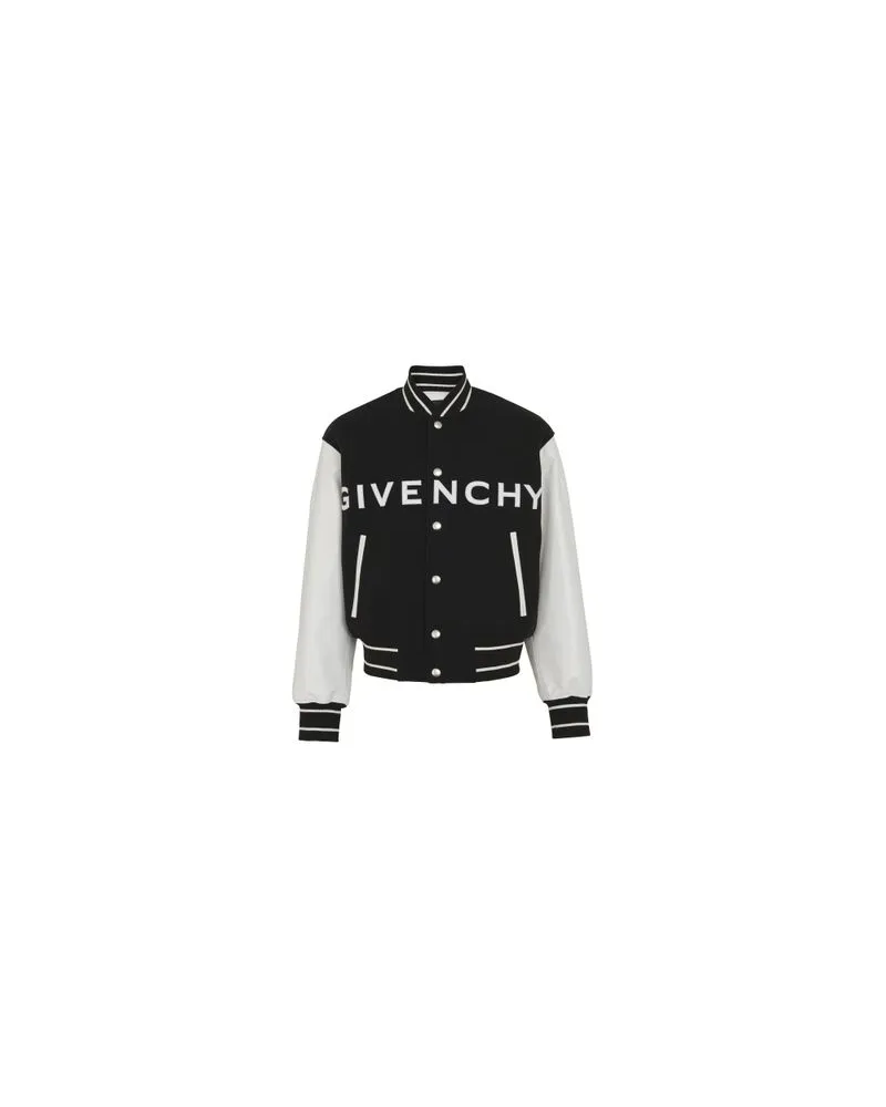 Givenchy Jacke Varsity mit Logo Black