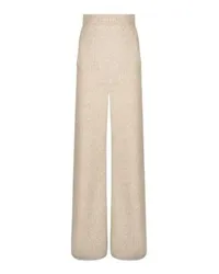 Dolce & Gabbana Ausgestellte Hose Beige