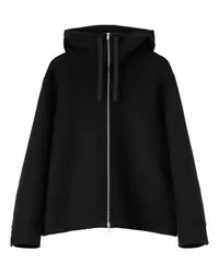 Jil Sander Jacke mit Kapuze Black