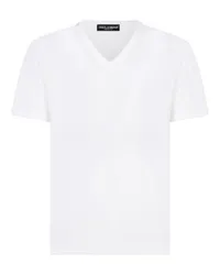 Dolce & Gabbana Baumwoll-T-Shirt White