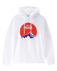 Woolrich Kapuzensweatshirt Foundation White