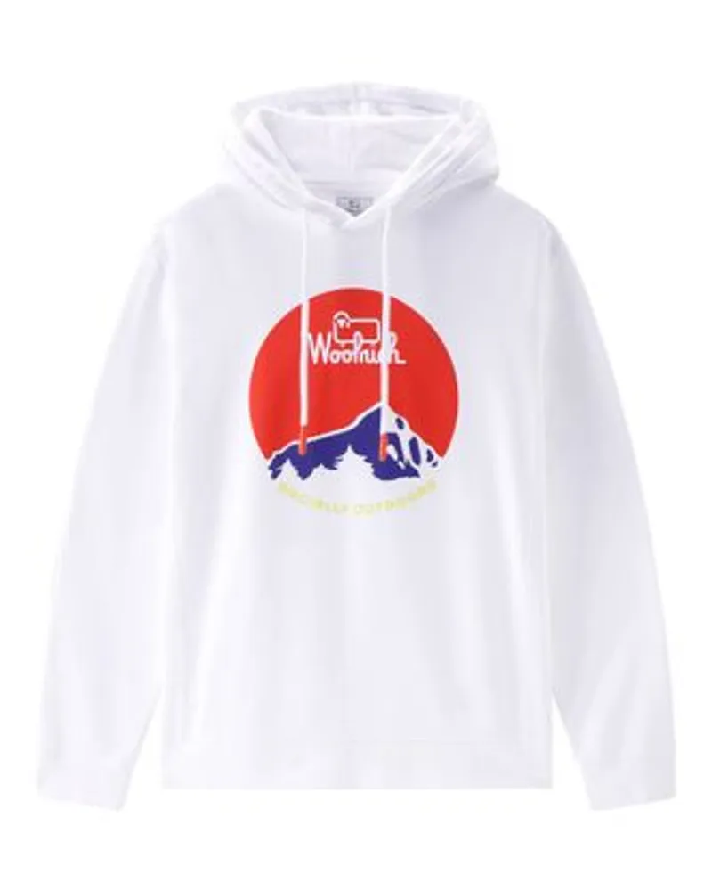 Woolrich Kapuzensweatshirt Foundation White