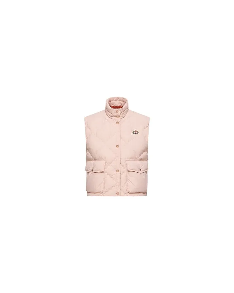 Moncler Ärmellose Jacke Biois Pink