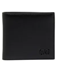 Valentino Garavani Brieftasche Mini Vlogo Signature Black