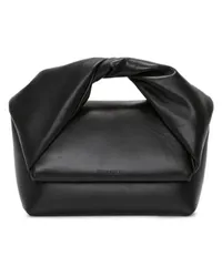 J.W.Anderson Mittelgroße Ledertasche mit Griff Twister Black