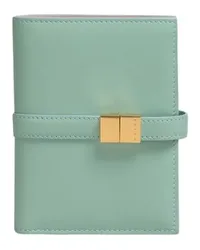 Marni Zweifach gefaltete Brieftasche Prisma Green