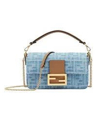 Fendi Baguette Mini Tasche Blue