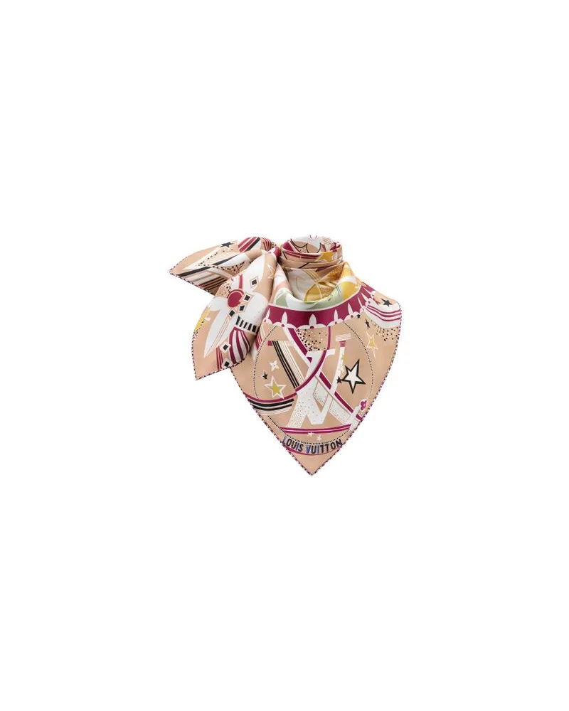 Louis Vuitton LV Star Sign Carré 90 Multicolor