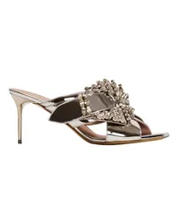 Balmain Western-Pantoletten Silver