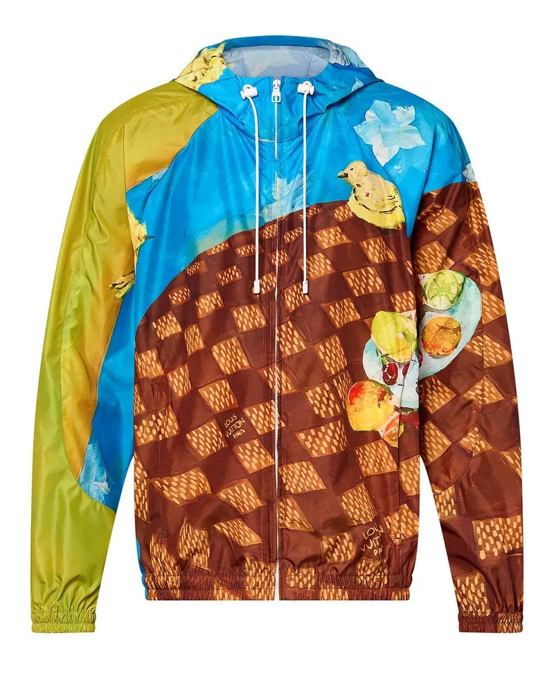 Louis Vuitton Bedruckte Windjacke aus Nylon 