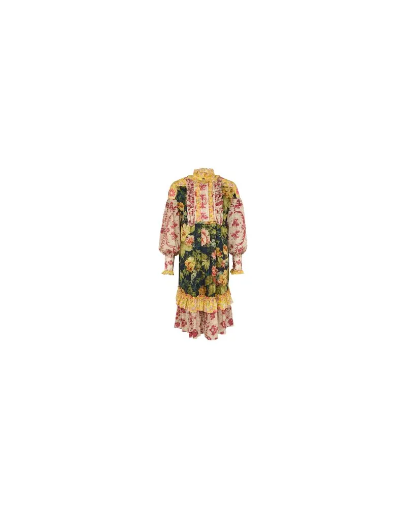 Valentino Garavani Midikleid Multicolor