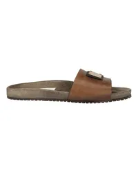 Dolce & Gabbana Sliders Brown