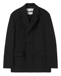 Jil Sander Eng anliegende Jacke Black