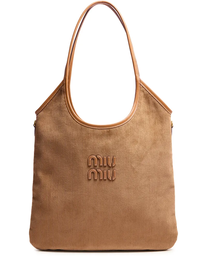 Miu Miu Tasche Ivy aus Cord 