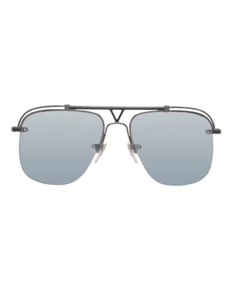 Louis Vuitton LV Boarding Sonnenbrille Silver