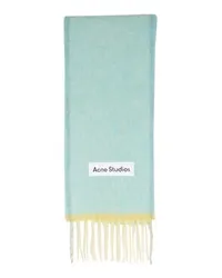 Acne Studios Fransenschal Blue