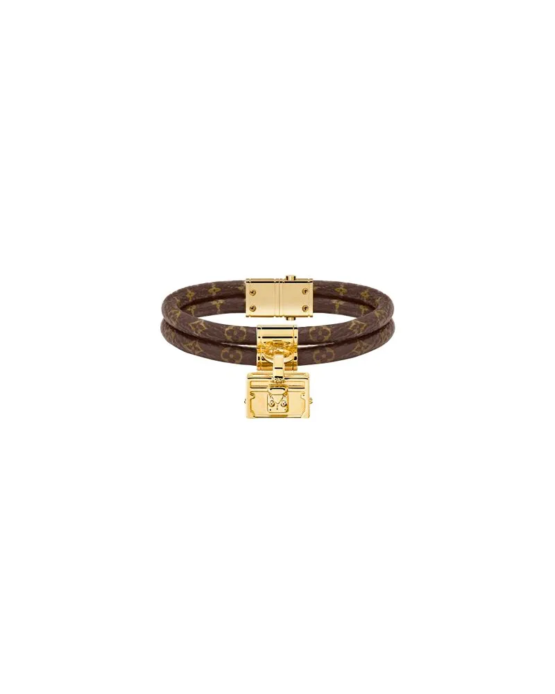 Louis Vuitton Petite Malle Armband Gold