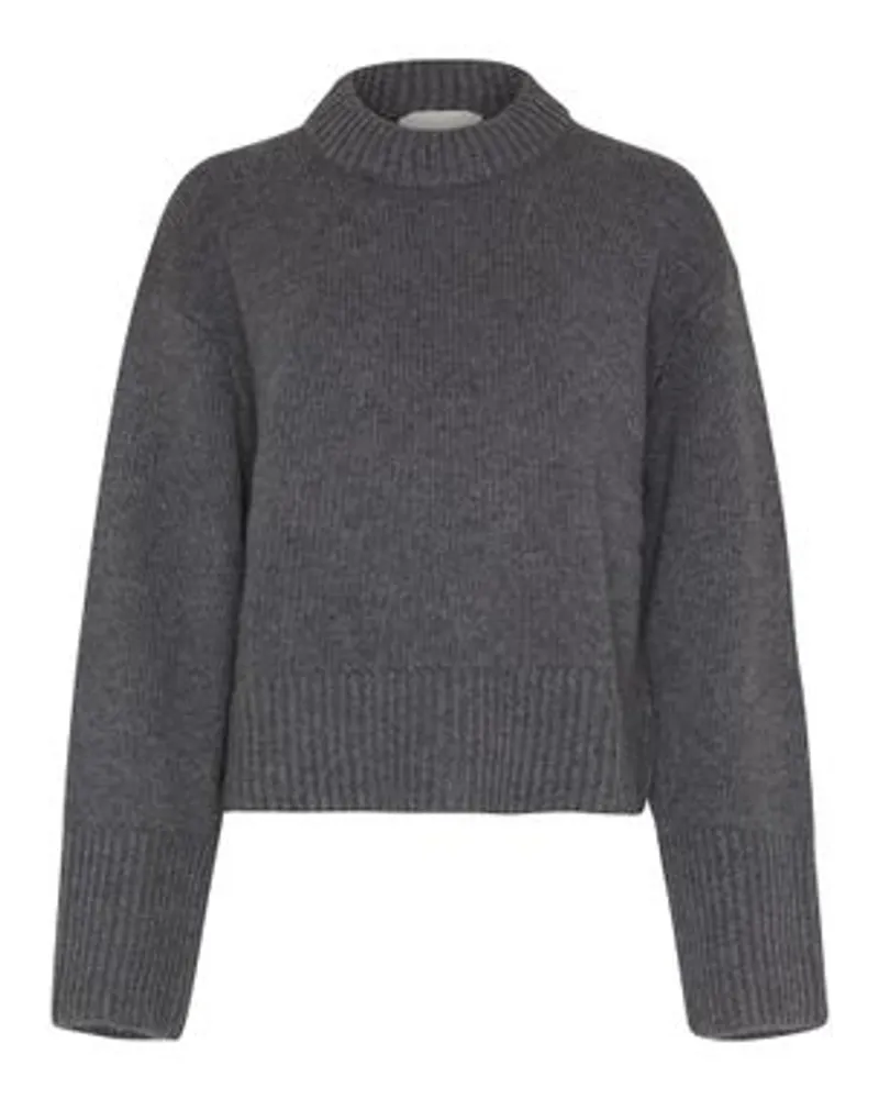 Lisa Yang Kaschmirpullover mit rundhalsausschnitt Sony Grey