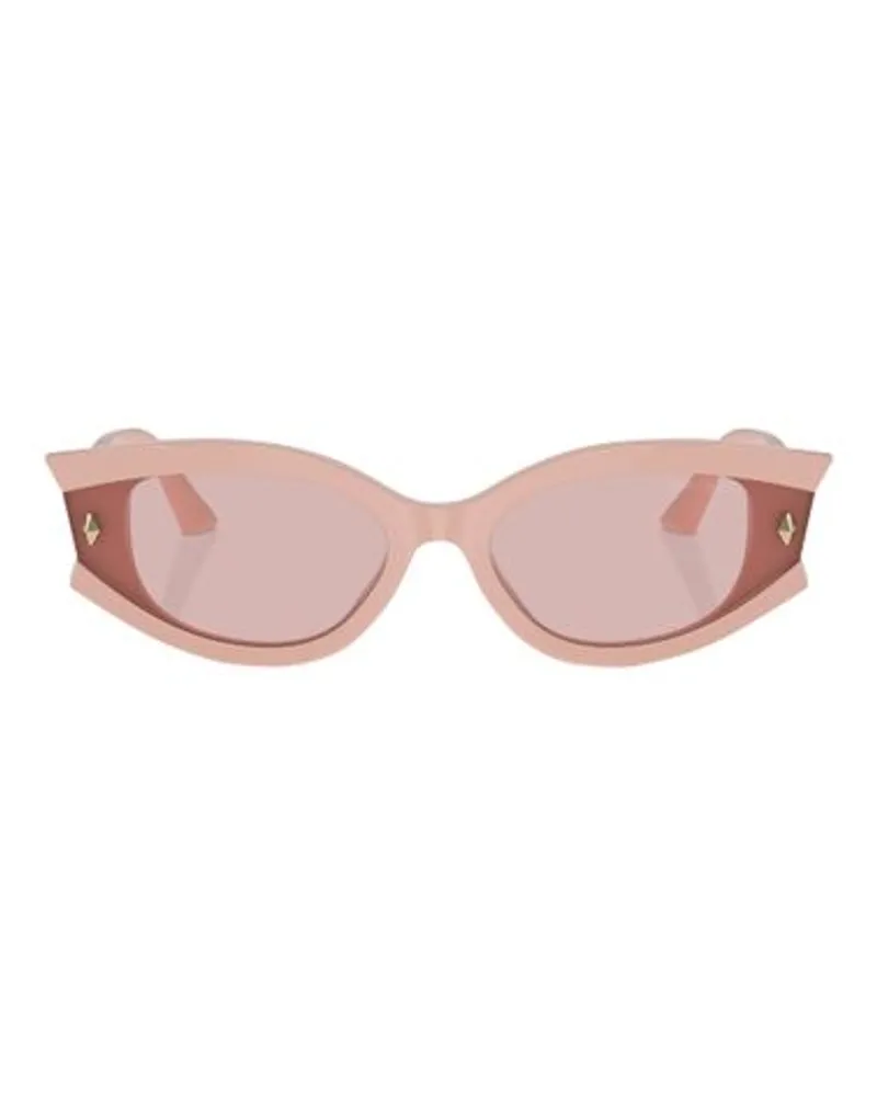 Jimmy Choo Ovale Sonnenbrille Pink