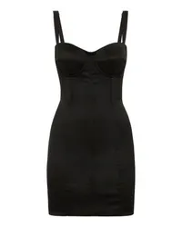 Dolce & Gabbana Mini-Bustierkleid Black