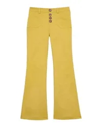 Inès de la Fressange Hose Charlotte Yellow