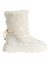 Woolrich Gepolsterte Lammfellstiefel White