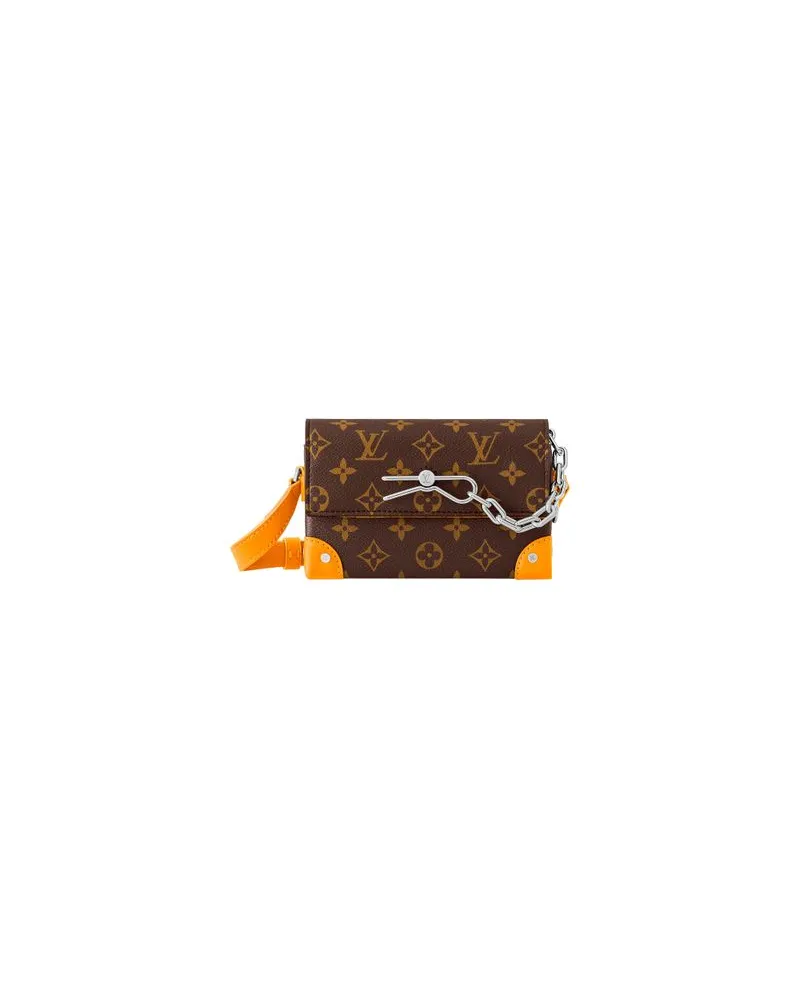 Louis Vuitton Steamer Wearable Geldbörse Brown