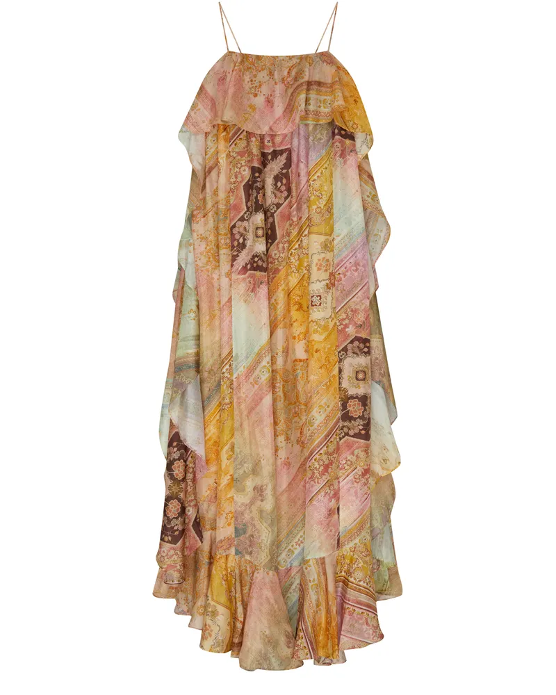 Zimmermann Tallow Maxikleid mit Rüschen 