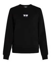 Karl Lagerfeld Sweatshirt mit Sonnenbrille Black