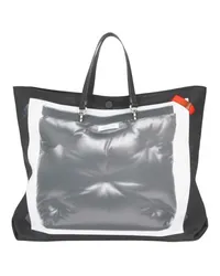 Maison Margiela Trompe L'Oeil Glam Slam Einkaufstasche Black