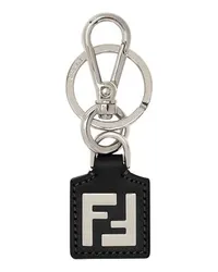 Fendi Schlüsselanhänger Squared FF Black