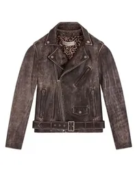 Golden Goose Lederjacke Chiodo Black