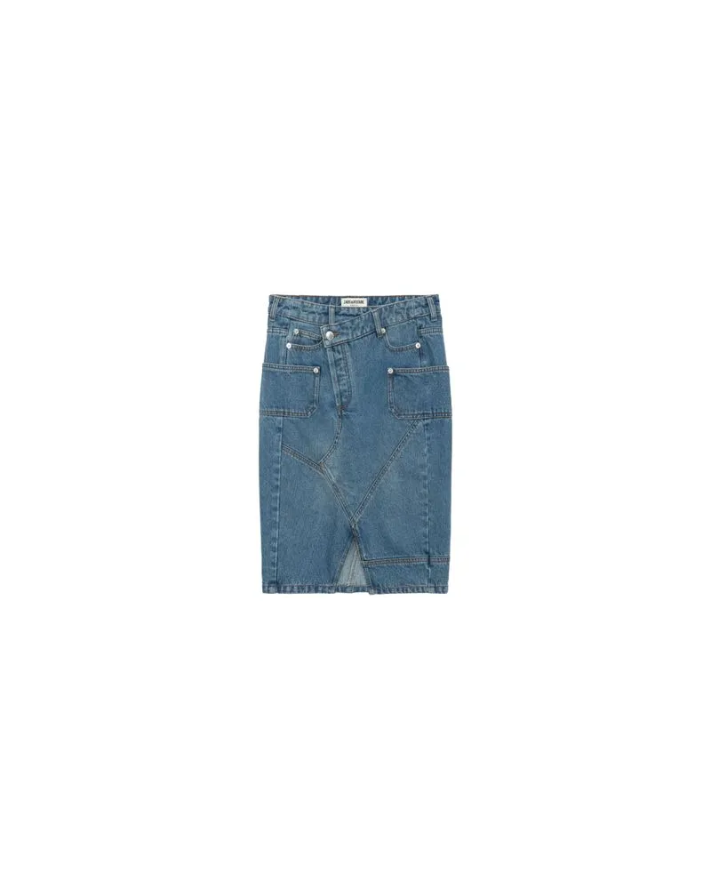 Zadig & Voltaire Jeansrock Jinko Blue