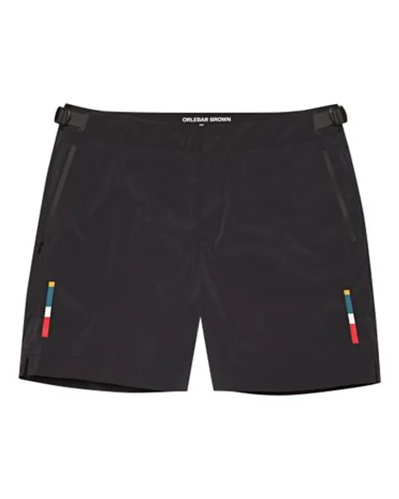 Orlebar Brown Badeshorts Bulldog Bonded Graphite Navy