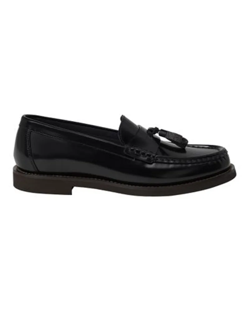 Brunello Cucinelli Penny-Loafers Black