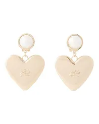 Karl Lagerfeld K/Heart Perlenohrringe Gold