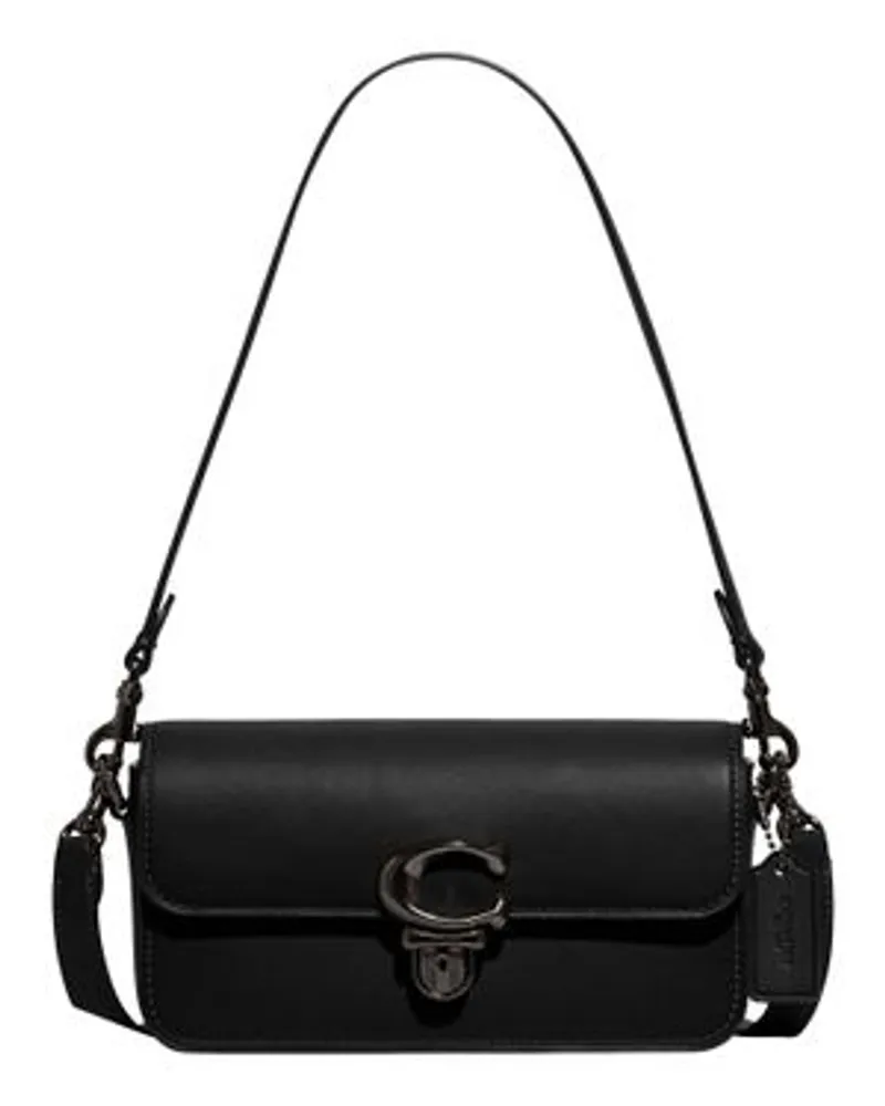 Coach Baguette-Tasche Studio Black