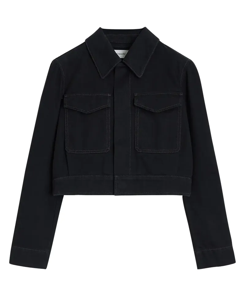 Christophe Lemaire Kurze Jacke mit zwei Taschen 