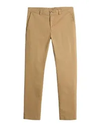 Woolrich Stückgefärbte Chinohose Beige