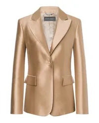 Alberta Ferretti Jacke Bika Mikado Beige