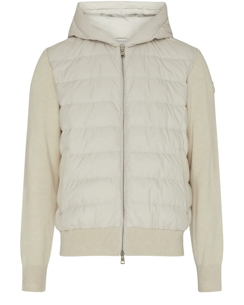 Moncler Jacke im Materialmix 