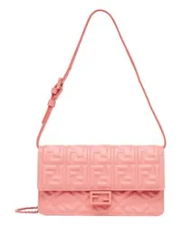 Fendi Wallet On Chain Baguette Pink