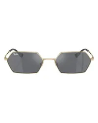 Ray Ban Irregular-Sonnenbrille Yevi Bio-Based Gold