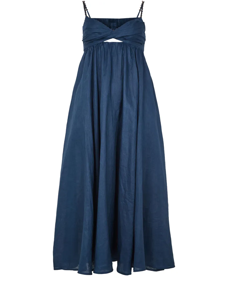 Zimmermann Kleid Ascension mit vorderem Twist 